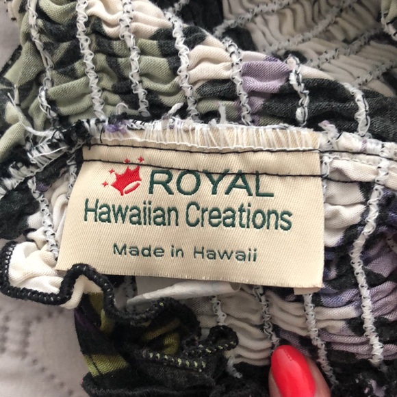 Hawaiian floral maxi dress - Picture 5 of 5